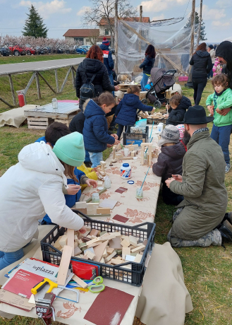 Foto laboratorio stagionale alla Casetta Rio del Sol